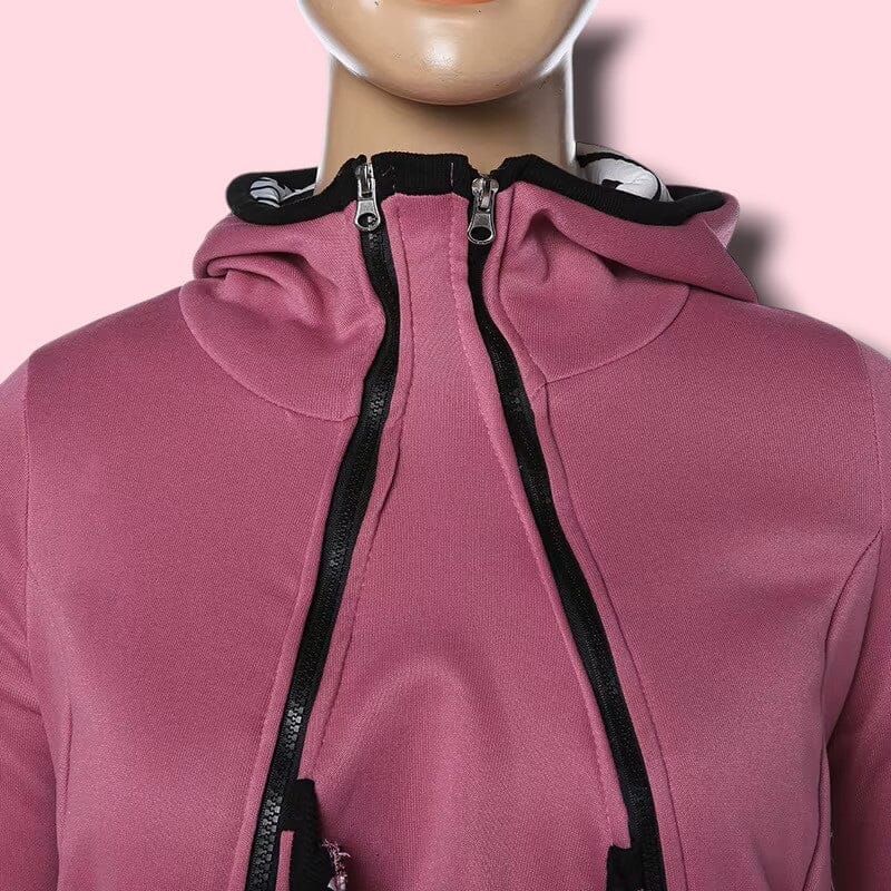 Manteau Maternité - NestHoodie™ - Rose - Kiabebe