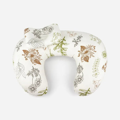 Nursing Pillow U - Shaped - Multifunctional with Removable, Machine Washable Cover - Waist & Neck Support for Breastfeeding - Kiabebe