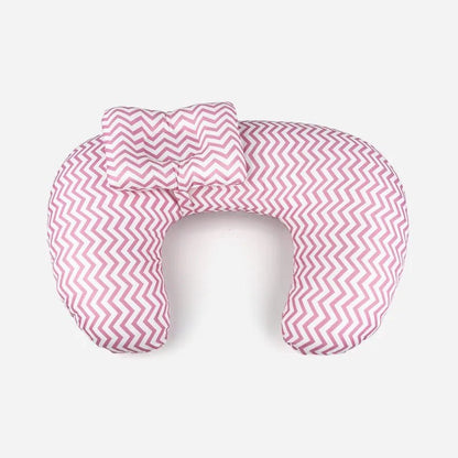 Nursing Pillow U - Shaped - Multifunctional with Removable, Machine Washable Cover - Waist & Neck Support for Breastfeeding - Kiabebe