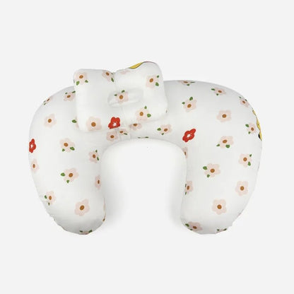 Nursing Pillow U - Shaped - Multifunctional with Removable, Machine Washable Cover - Waist & Neck Support for Breastfeeding - Kiabebe