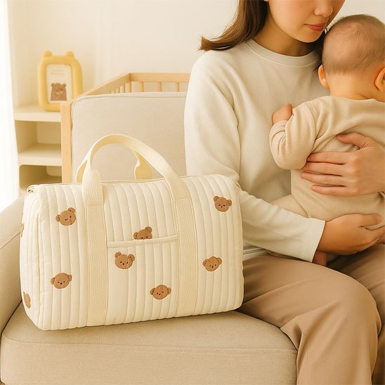 Sac à Langer Bébé Multifonctionnel | Matelassé & Élégant - Kiabebe - Kiabebe