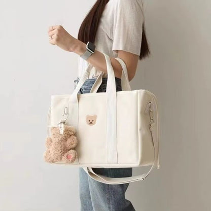 Sac à Langer Premium Blanc - Multifonction avec Accessoires | Kiabebe - Kiabebe