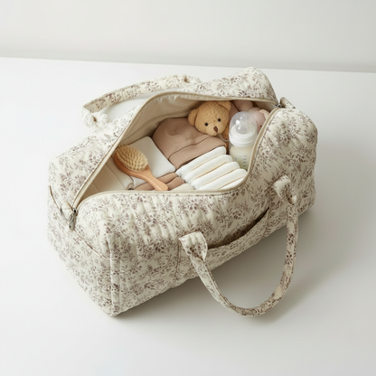 Sac à langer avec accessoires bébé 