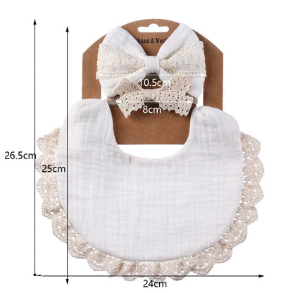 Set de 3 Bavoirs Bébé | Mousseline Coton Bambou | Kiabebe - Kiabebe