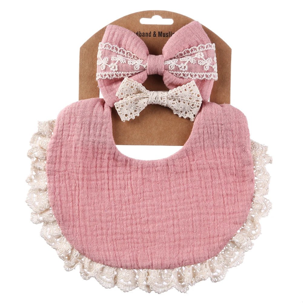 Set de 3 Bavoirs Bébé | Mousseline Coton Bambou | Kiabebe - Kiabebe