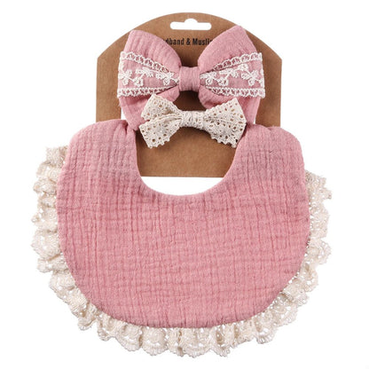 Set de 3 Bavoirs Bébé | Mousseline Coton Bambou | Kiabebe - Kiabebe