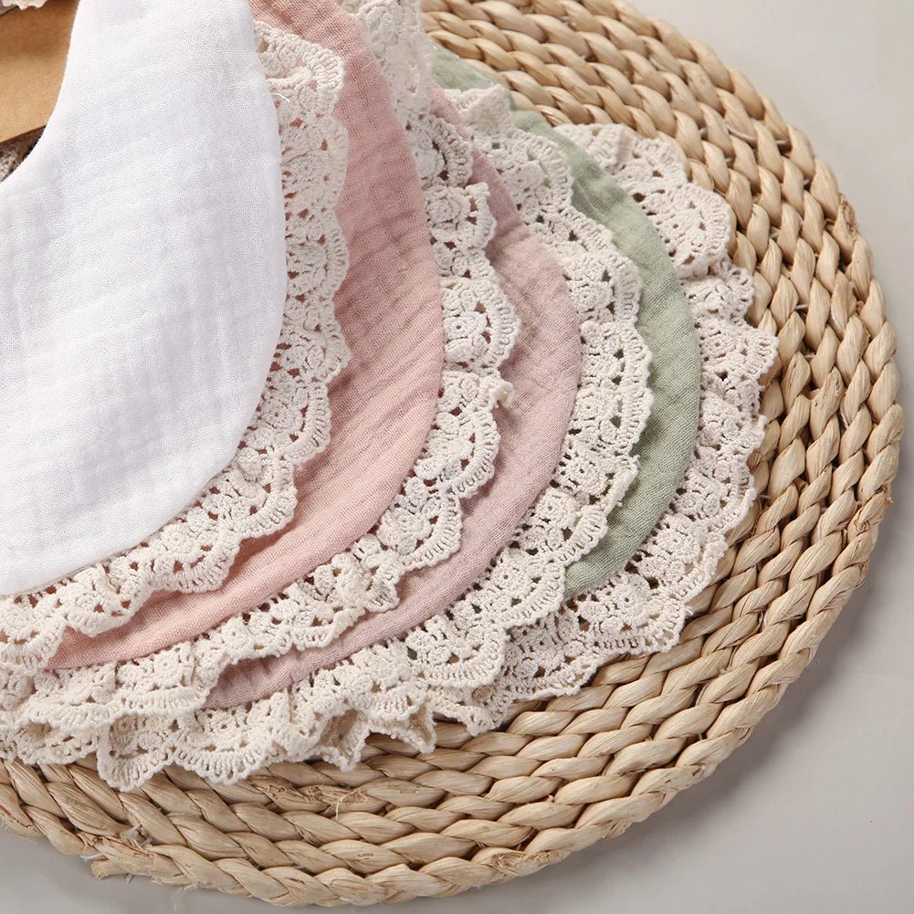 Set de 3 Bavoirs Bébé | Mousseline Coton Bambou | Kiabebe - Kiabebe