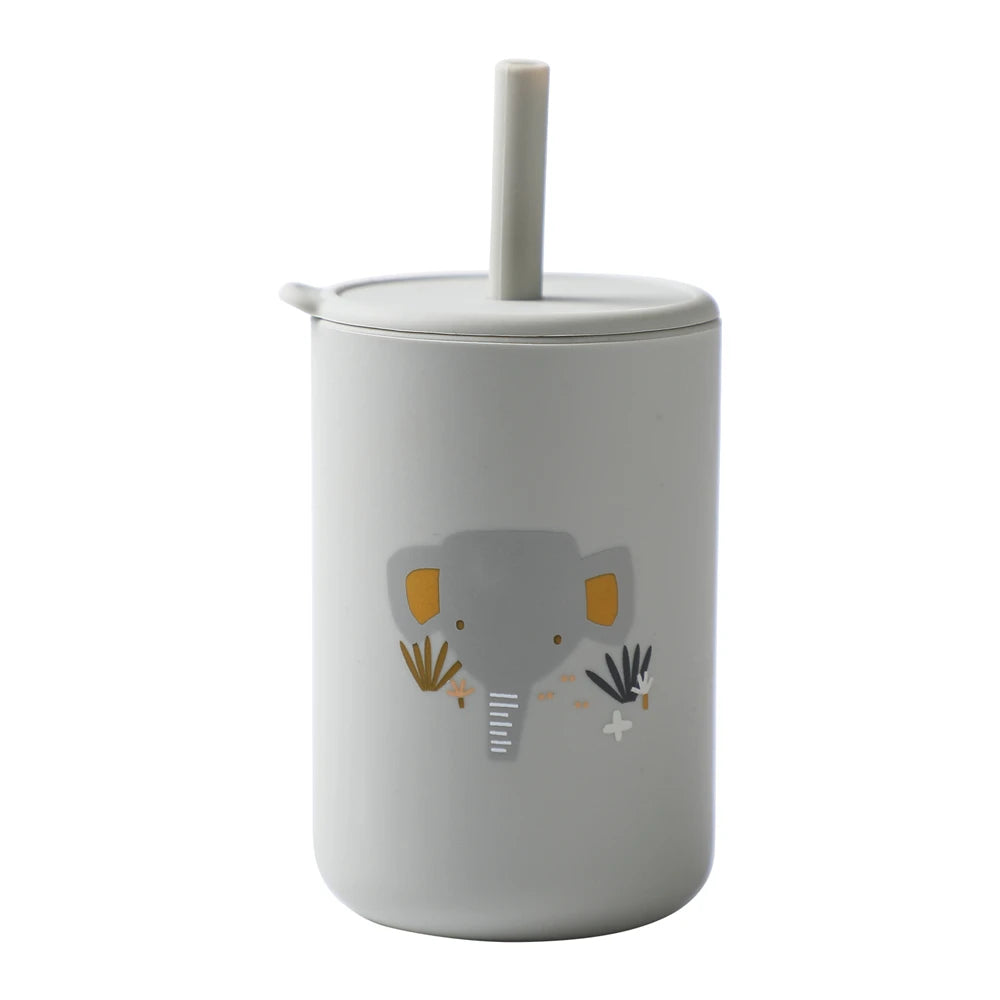 Verre pour bébé gris éléphant