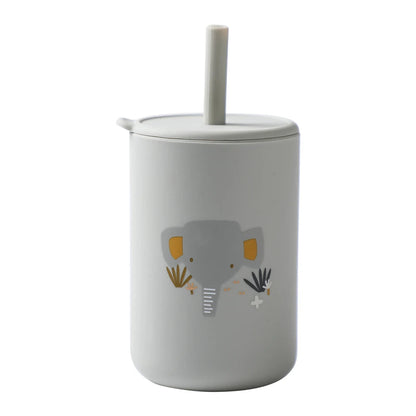 Verre pour bébé gris éléphant